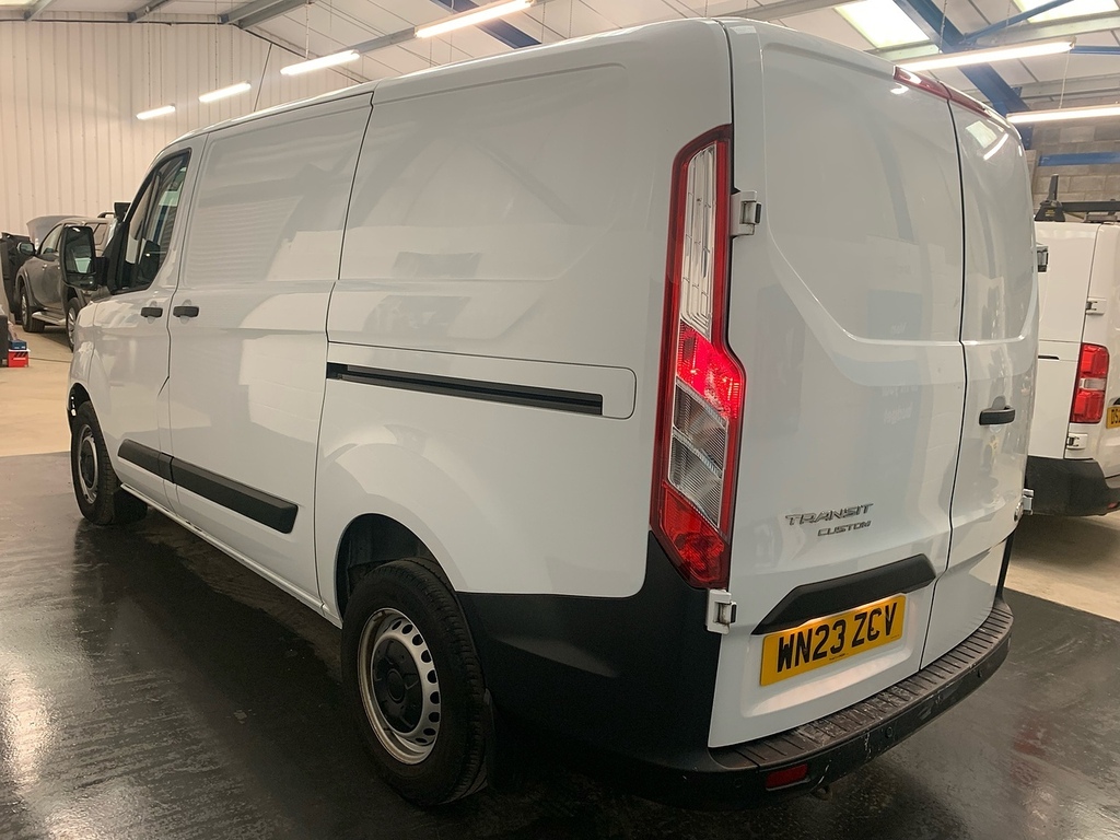 Ford Transit Custom 300 Ecoblue Leader U3119 Ulez WN23ZCV White #6
