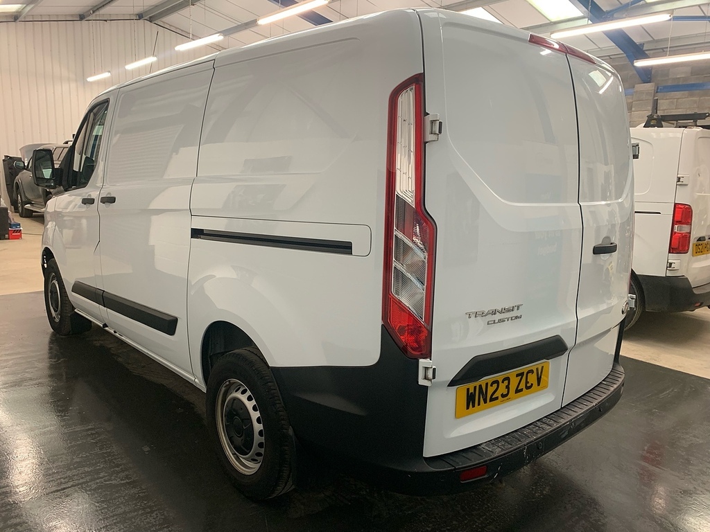 Ford Transit Custom 300 Ecoblue Leader U3119 Ulez WN23ZCV White #5