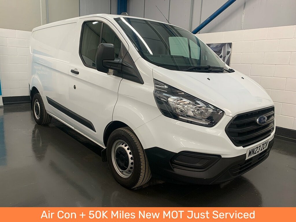 Ford Transit Custom 300 Ecoblue Leader U3119 Ulez White