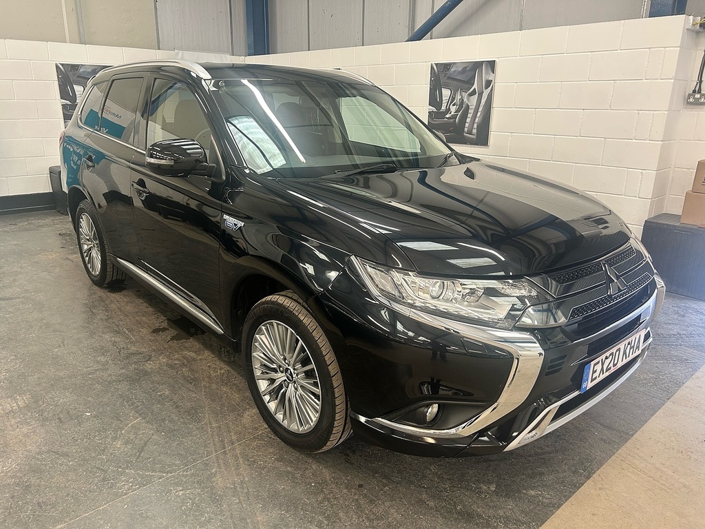 Mitsubishi Outlander H Twinmotor Reflex Plus U3129 Ulez Black