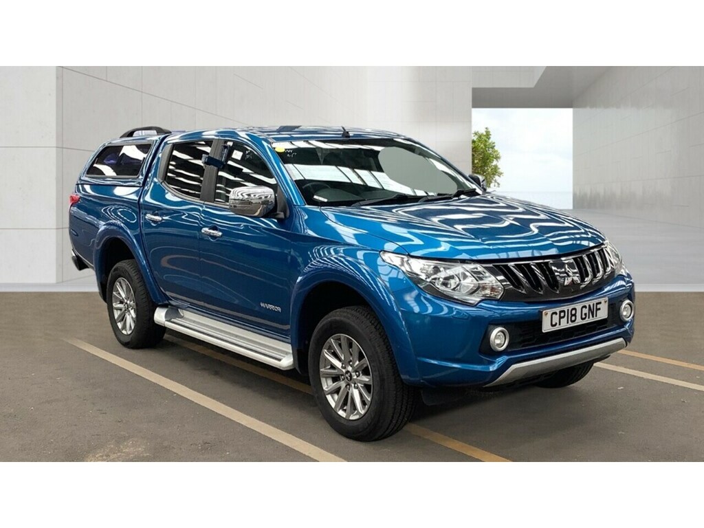 Mitsubishi L200 Di-d Dc Warrior U3146 Ulez Blue