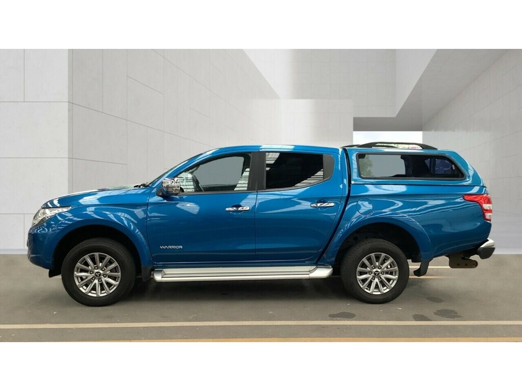 Mitsubishi L200 Di-d Dc Warrior U3146 Ulez CP18GNF Blue #6