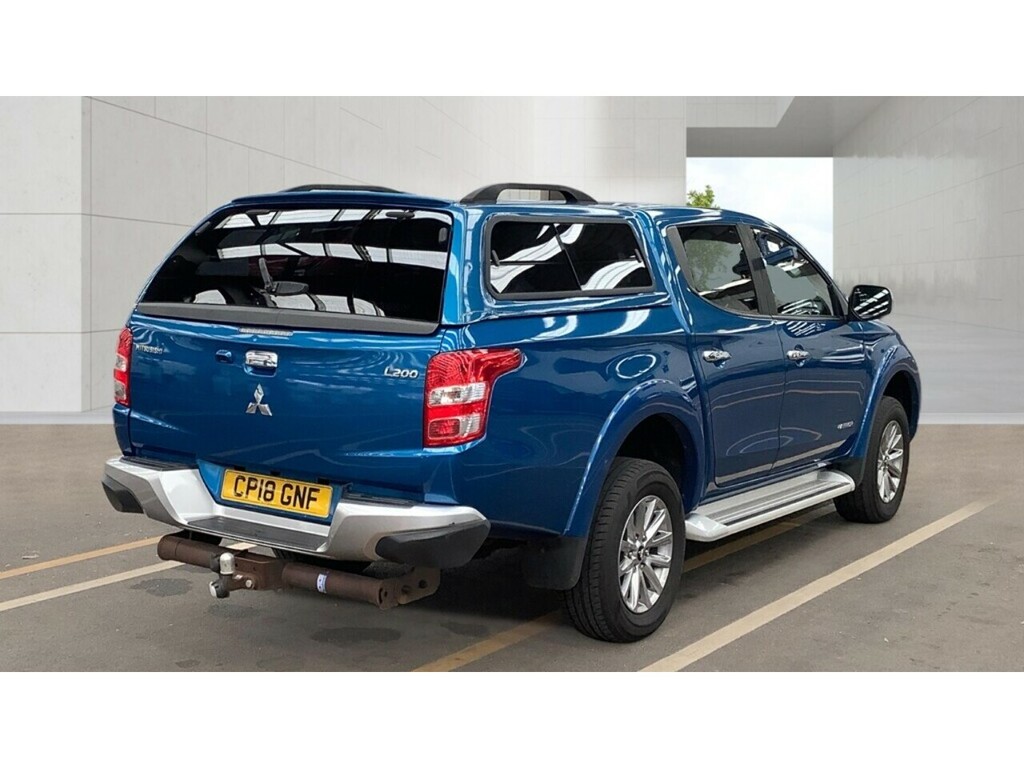 Mitsubishi L200 Di-d Dc Warrior U3146 Ulez CP18GNF Blue #4