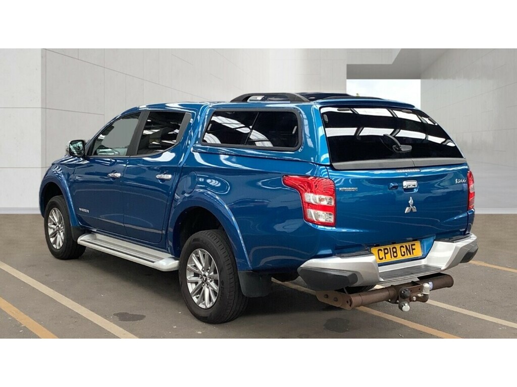 Mitsubishi L200 Di-d Dc Warrior U3146 Ulez CP18GNF Blue #3