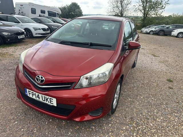 Toyota Yaris 1.33 Dual Vvt-i Icon Hatchback E FP14UKE Red #5