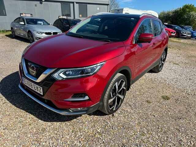 Nissan Qashqai 1.5 Dci Tekna Suv Euro 6 S S EX68EWZ Red #5