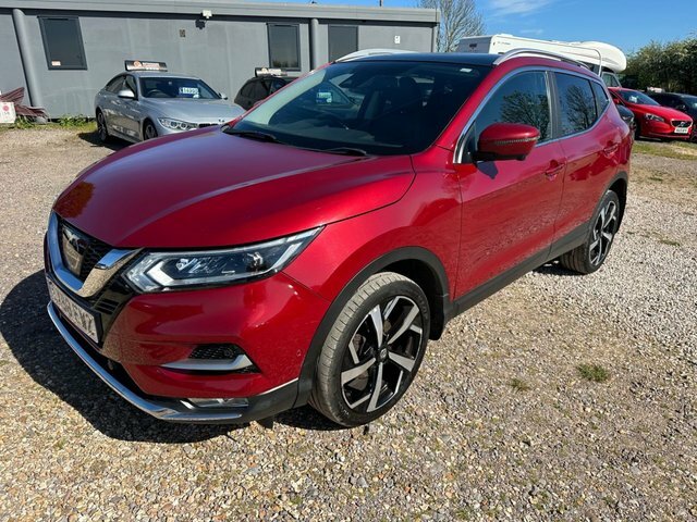 Nissan Qashqai 1.5 Dci Tekna Suv Euro 6 S S EX68EWZ Red #4