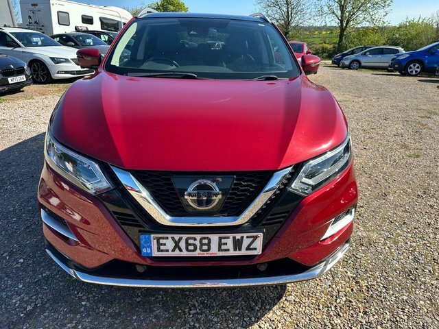 Nissan Qashqai 1.5 Dci Tekna Suv Euro 6 S S EX68EWZ Red #3