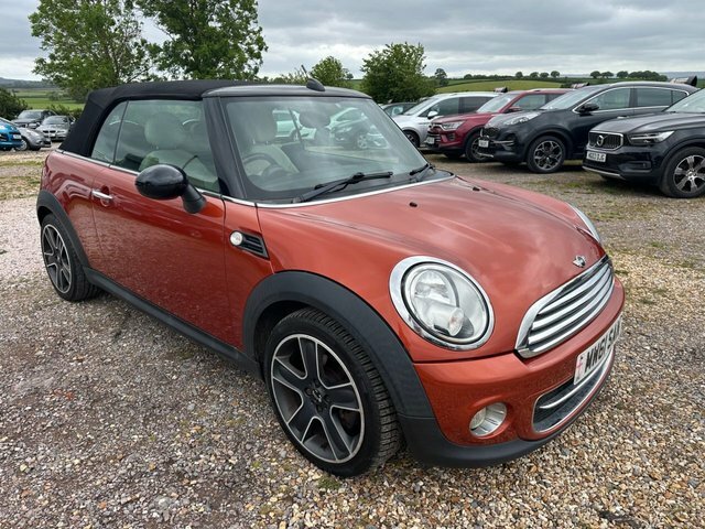 Mini Convertible 1.6 Cooper D Convertible Euro 5 Orange #2