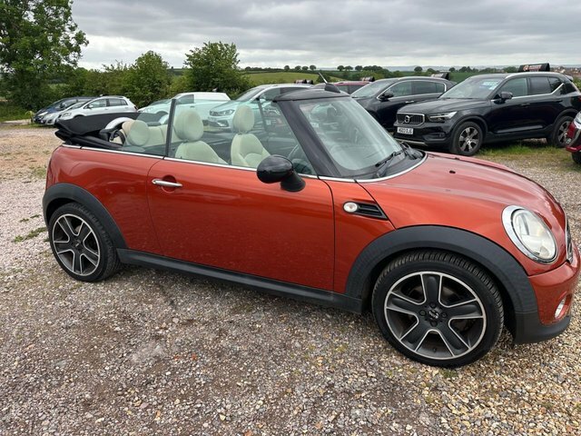 Mini Convertible 1.6 Cooper D Convertible Euro 5 Orange #4