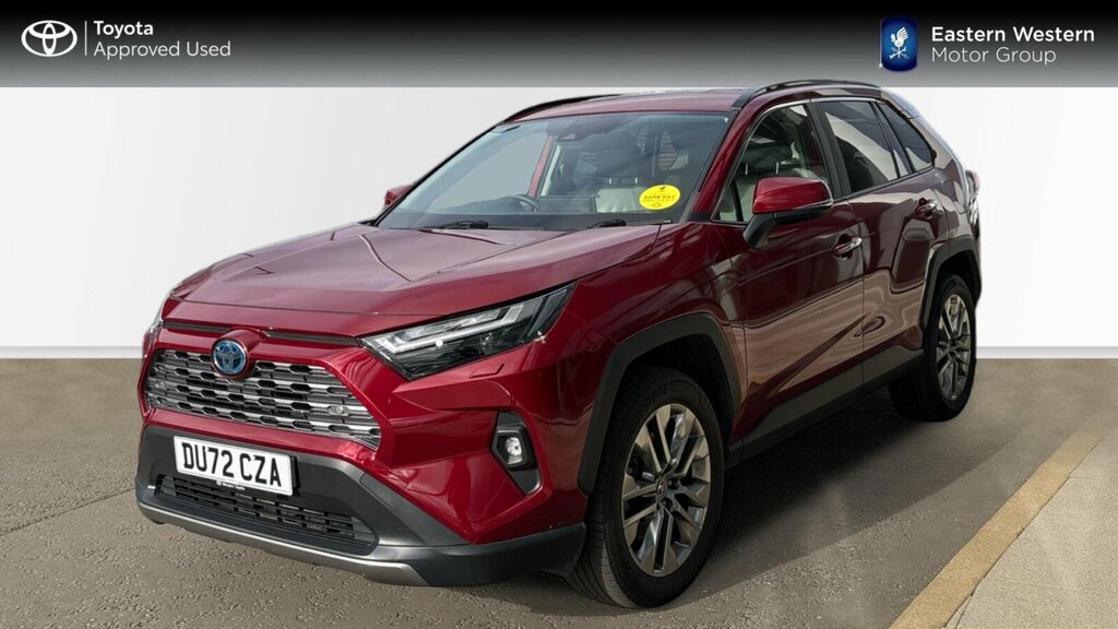 Toyota Rav 4 2.5 Vvt-h Excel Cvt Euro 6 Ss DU72CZA Red #3