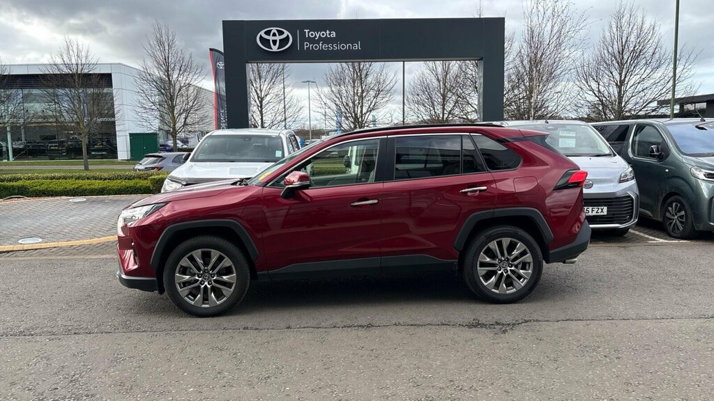 Toyota Rav 4 2.5 Vvt-h Excel Cvt Euro 6 Ss DU72CZA Red #5