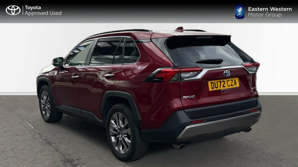 Toyota Rav 4 2.5 Vvt-h Excel Cvt Euro 6 Ss DU72CZA Red #4