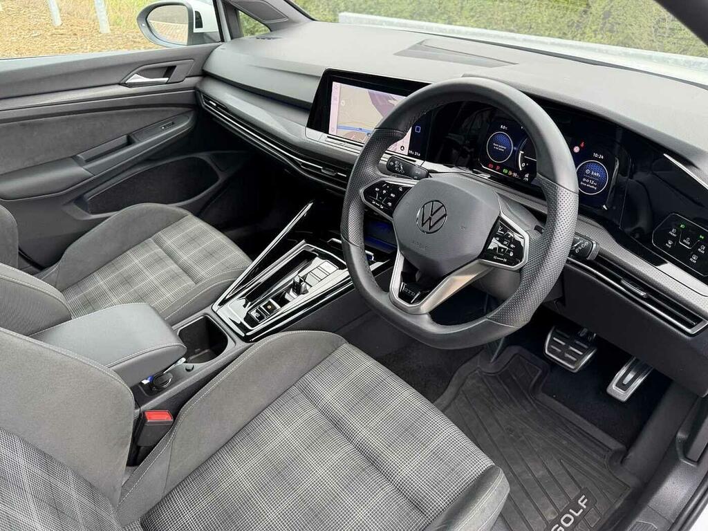 Volkswagen Golf 2.0 Tdi 200 Gtd Dsg White #6