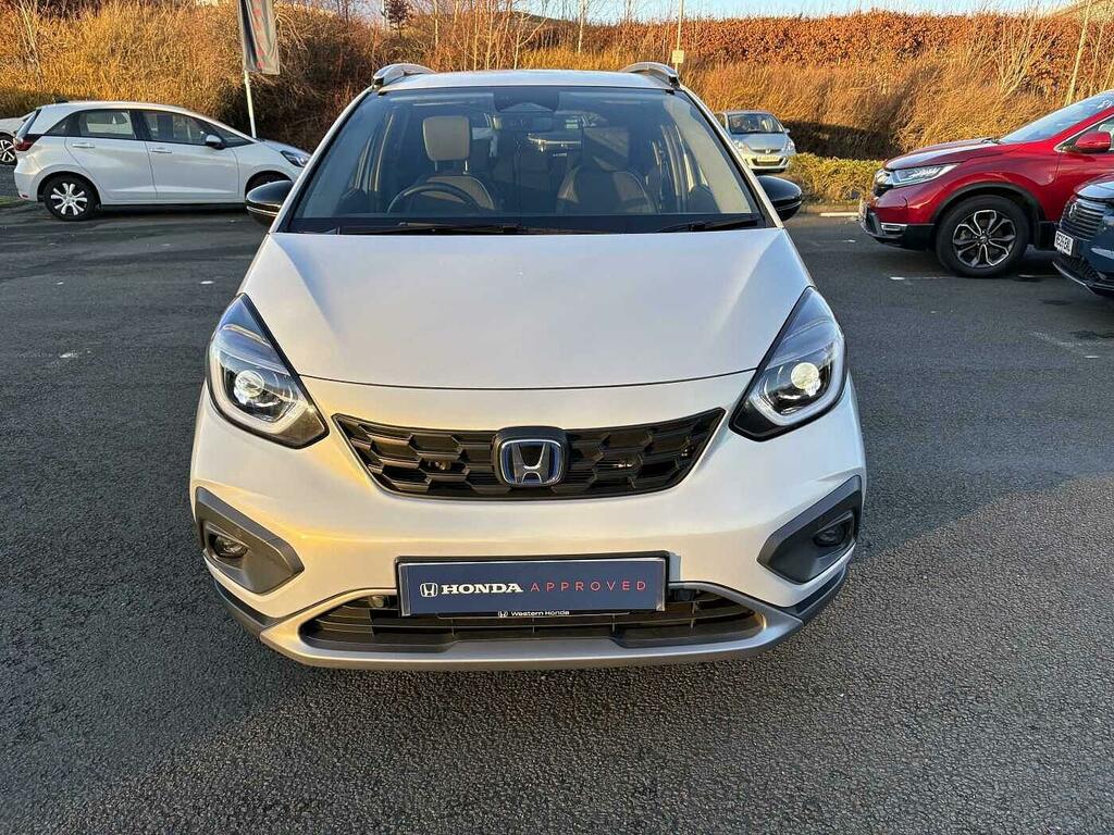 Honda Jazz 1.5 I-mmd Hybrid Crosstar Advance Ecvt SN75UUE White #6