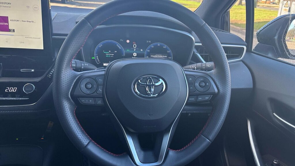Toyota Corolla 2.0 Vvt-h Gr Sport Cvt Euro 6 Ss ST25LPC Black #6