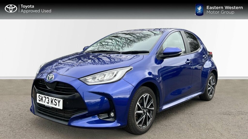 Toyota Yaris 1.5 Vvt-h Design E-cvt Euro 6 Ss SK73KSY Blue #3