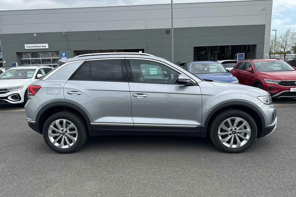 Volkswagen T-Roc 2.0 Tdi 150 Evo Style Dsg GD25OAX Silver #4