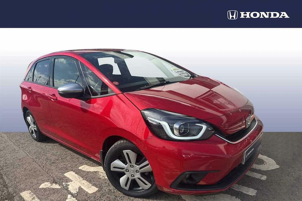 Honda Jazz 1.5 I-mmd Hybrid Ex Ecvt Red