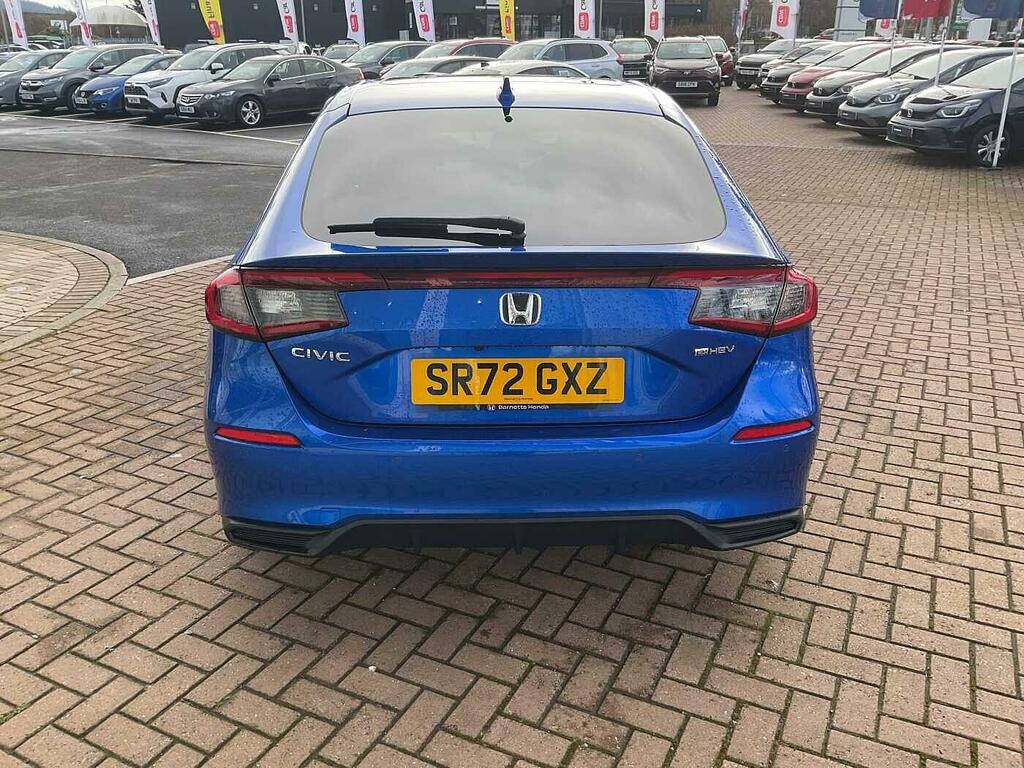 Honda Civic 2.0 Ehev Advance Cvt SR72GXZ Blue #6