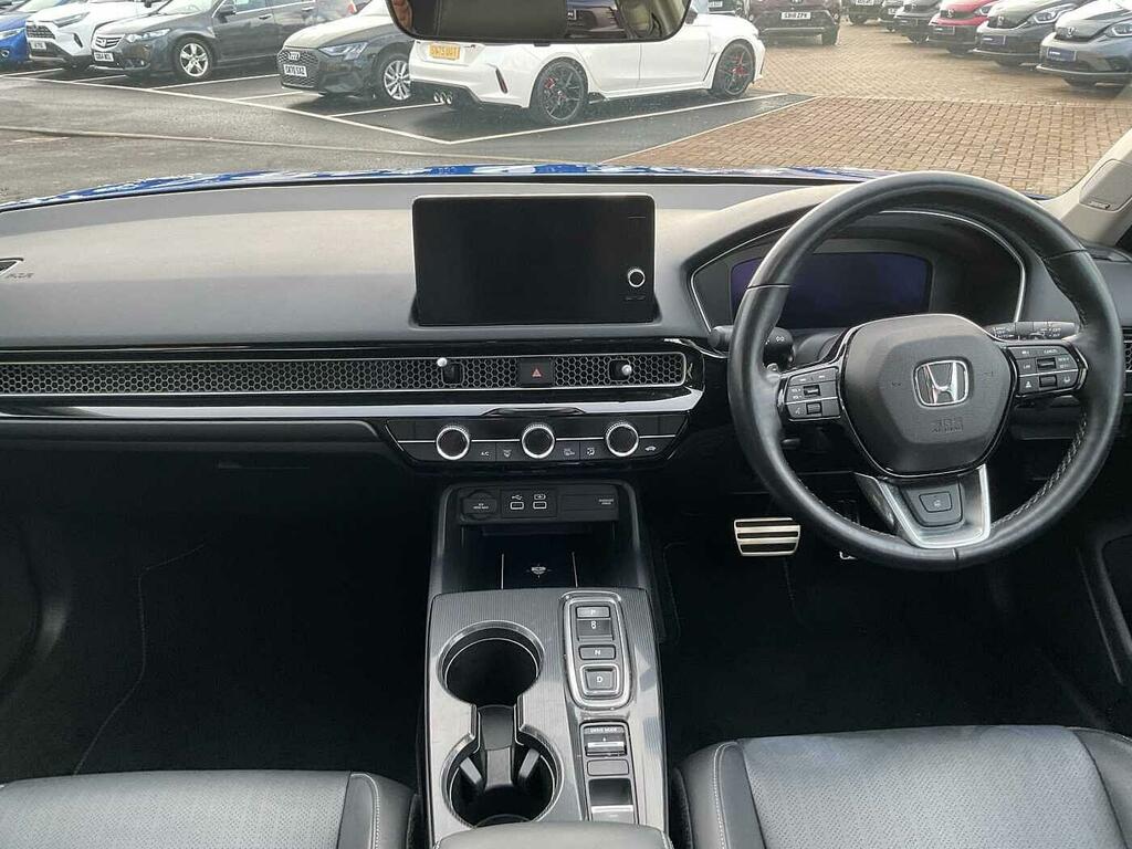 Honda Civic 2.0 Ehev Advance Cvt SR72GXZ Blue #4