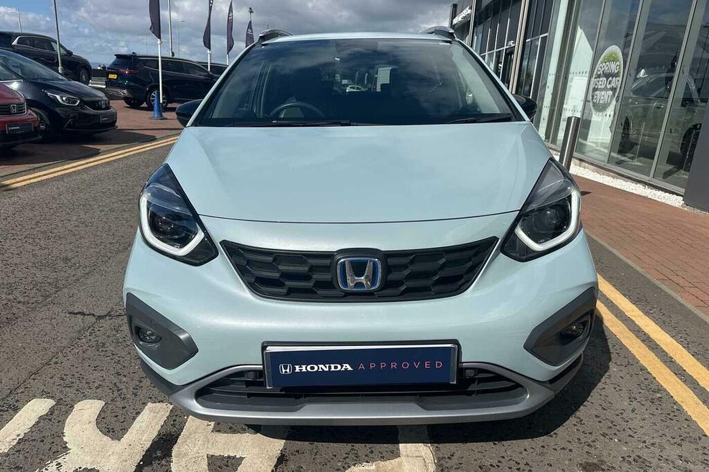 Honda Jazz 1.5 I-mmd Hybrid Crosstar Advance Ecvt ST74UDG Blue #6