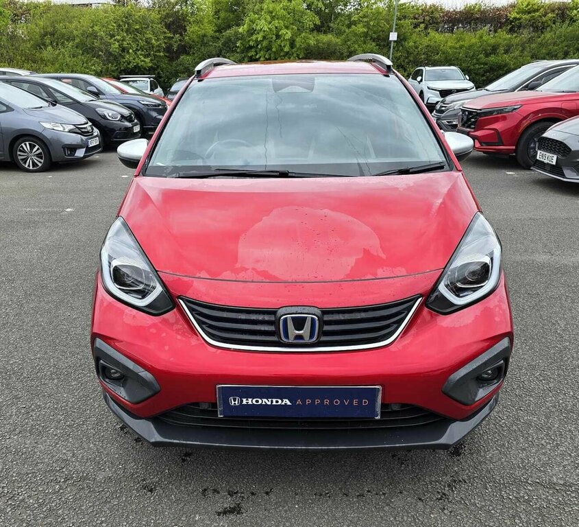 Honda Jazz 1.5 I-mmd Hybrid Crosstar Ex Ecvt SK23XNS Red #6