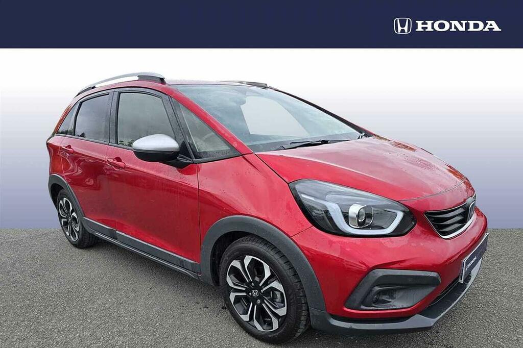 Honda Jazz 1.5 I-mmd Hybrid Crosstar Ex Ecvt Red