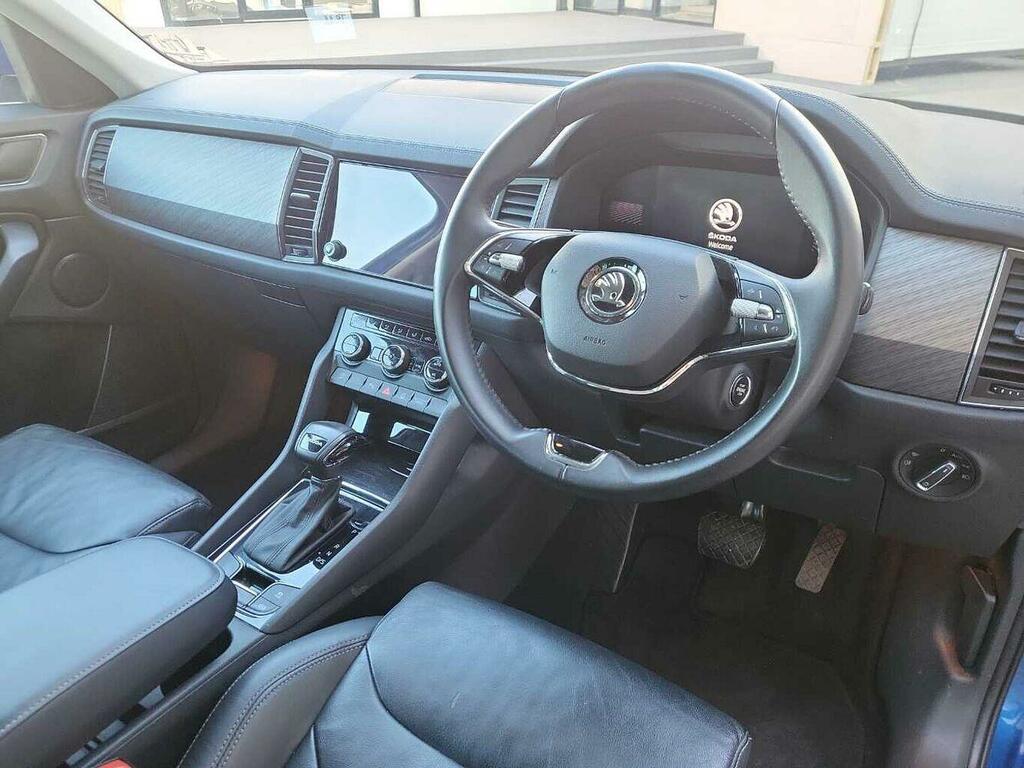 Skoda Kodiaq 1.5 Tsi Se L Executive Dsg 7 Seat NJ23OSP Blue #6