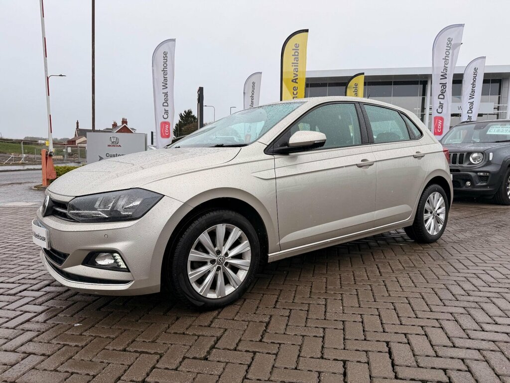 Volkswagen Polo 1.0 Tsi Sel Dsg Euro 6 Ss PJ19SUY Silver #6
