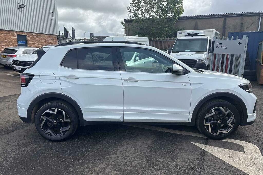 Volkswagen T-Cross 1.0 Tsi 115 R-line Dsg SH25ZTC White #4