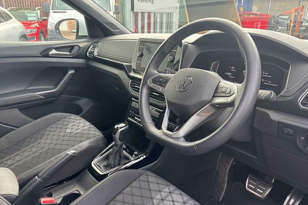 Volkswagen T-Cross 1.0 Tsi 115 R-line Dsg SH25ZTC White #6