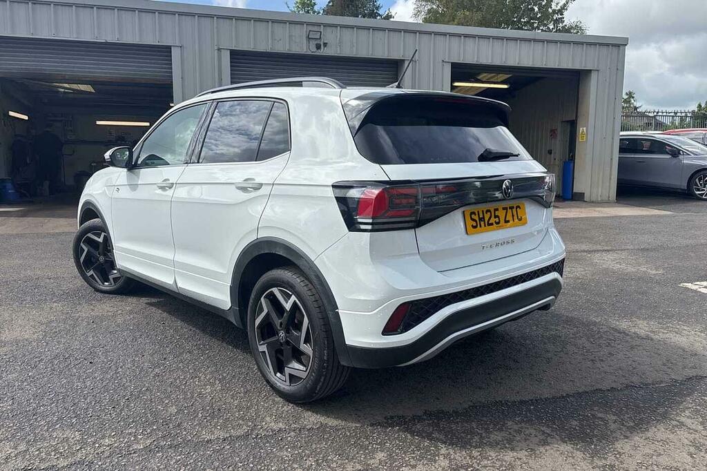 Volkswagen T-Cross 1.0 Tsi 115 R-line Dsg SH25ZTC White #3
