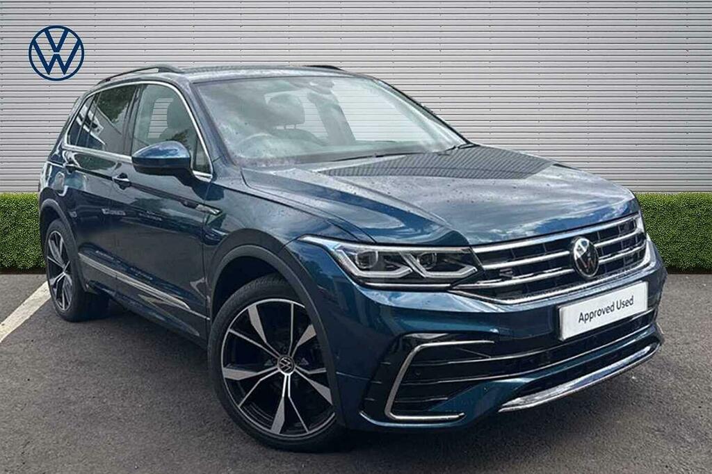 Volkswagen Tiguan 2.0 Tdi 4Motion R-line Dsg Blue
