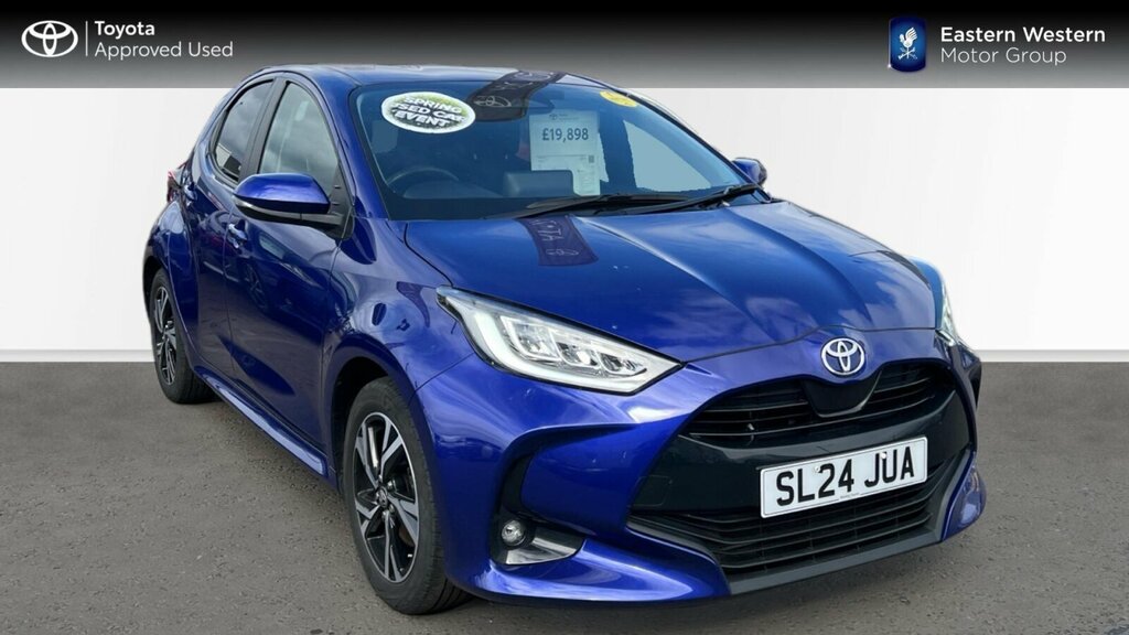 Toyota Yaris 1.5 Vvt-h Design E-cvt Euro 6 Ss Blue