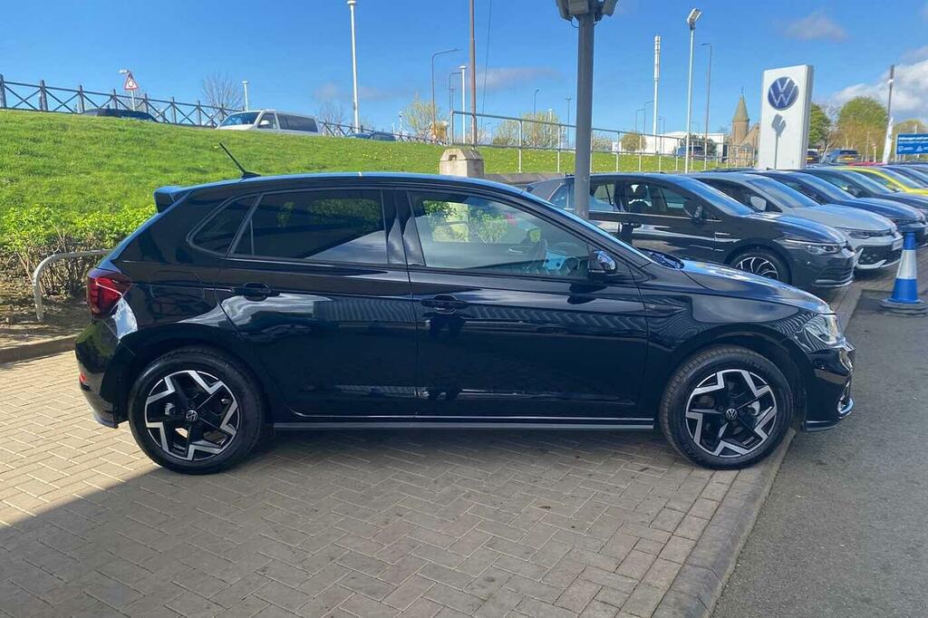 Volkswagen Polo 1.0 Tsi 115 R-line Dsg KT25ZNS Black #4