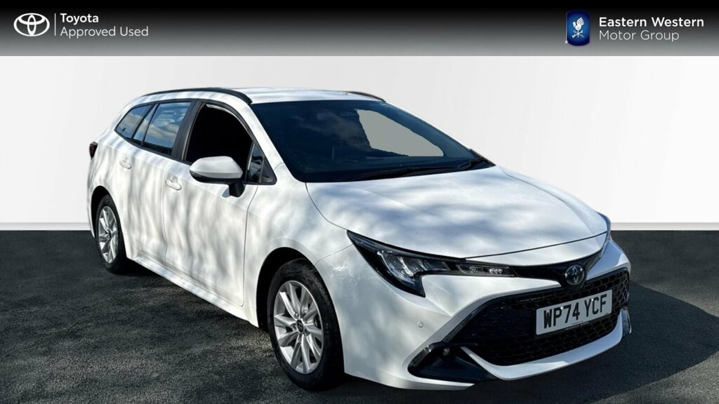 Toyota Corolla 2.0 Vvt-h Icon Touring Sports Hybrid Cv White