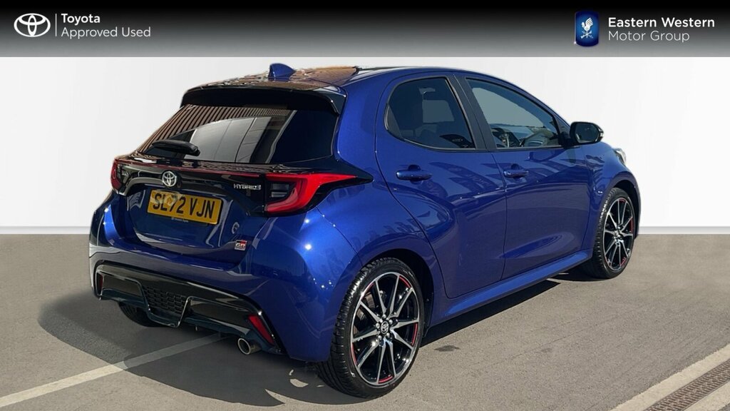 Toyota Yaris 1.5 Vvt-h Gr Sport E-cvt Euro 6 Ss SL72VJN Blue #2