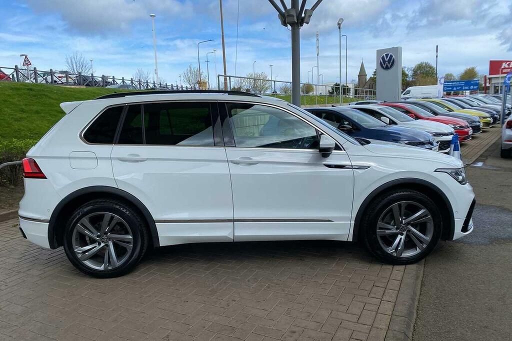 Volkswagen Tiguan 1.5 Tsi 150 R-line Dsg DC72AZF White #4