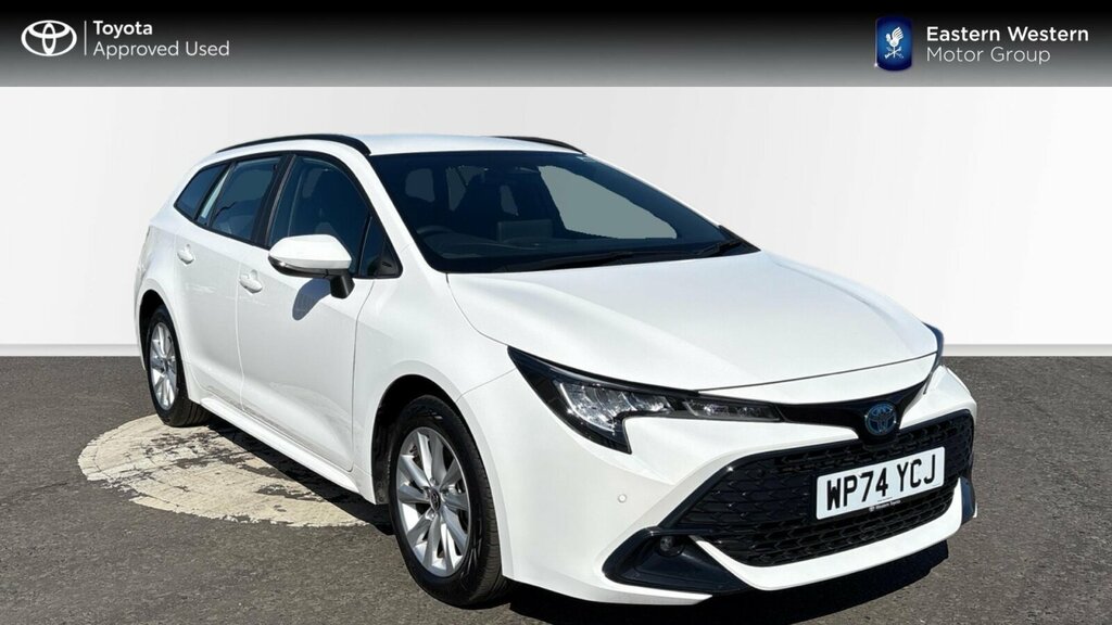 Toyota Corolla 2.0 Vvt-h Icon Touring Sports Cvt Euro 6 Ss White