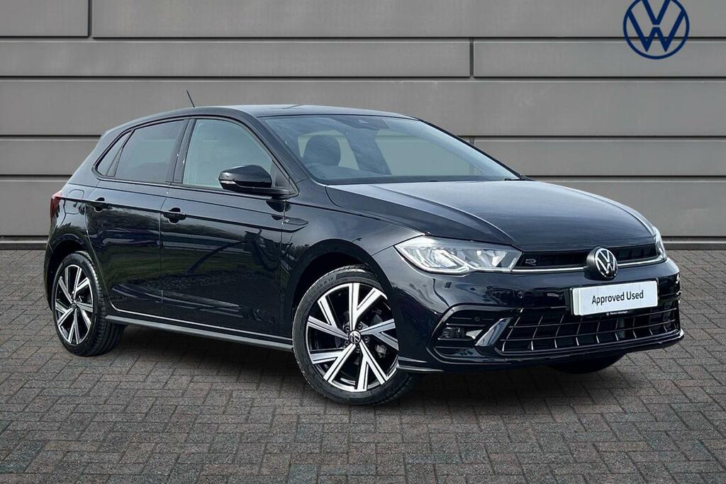Volkswagen Polo 1.0 Tsi R-line Dsg ST73DZV Black #2