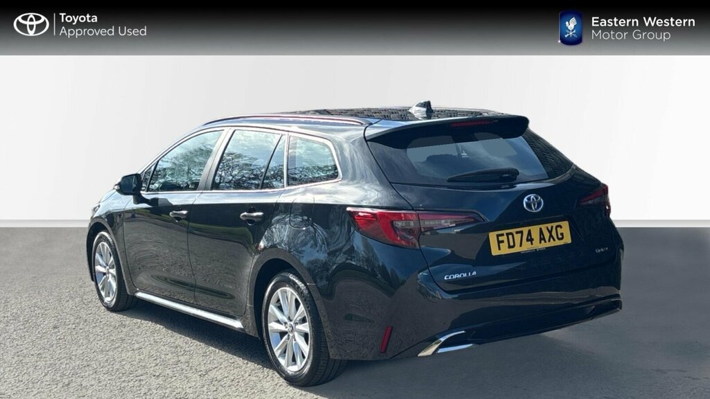 Toyota Corolla 1.8 Vvt-h Icon Touring Sports Cvt Euro 6 Ss FD74AXG Black #4