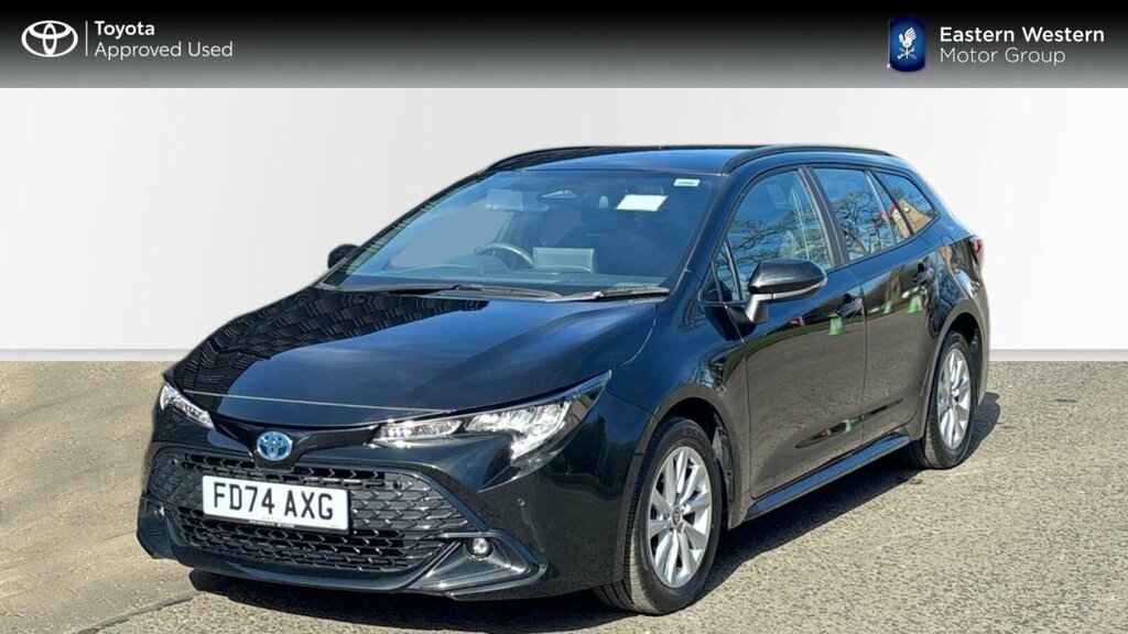 Toyota Corolla 1.8 Vvt-h Icon Touring Sports Cvt Euro 6 Ss FD74AXG Black #3