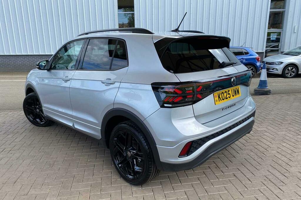 Volkswagen T-Cross 1.0 Tsi Black Edition KO25UWW Silver #3