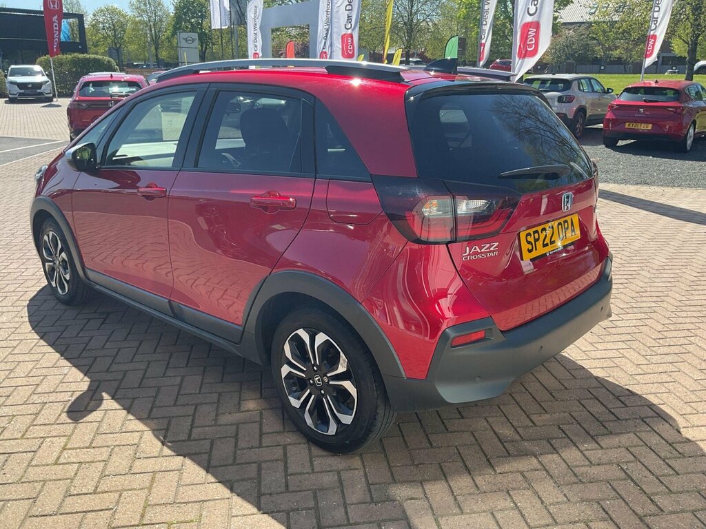 Honda Jazz 1.5 H I-mmd Crosstar Ex Ecvt Euro 6 Ss SP22OPA Red #4