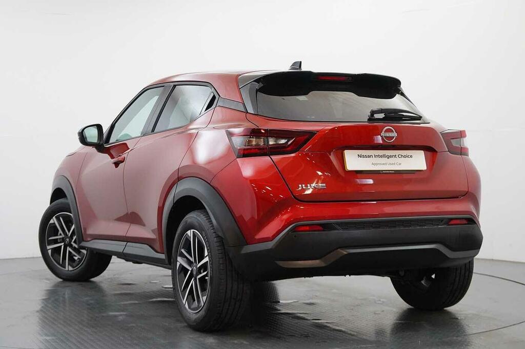 Nissan Juke 1.0 Dig-t 114 N-connecta Dct With Sat Nav And PJ25EKB Red #3