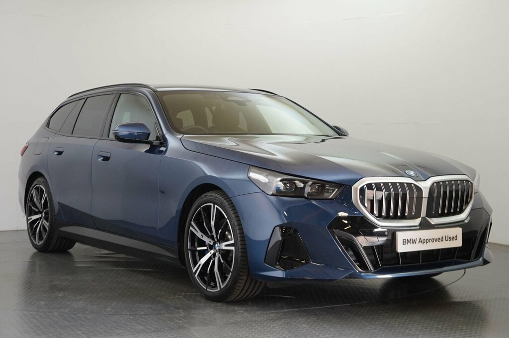 BMW 5 Series 530E M Sport Touring Blue