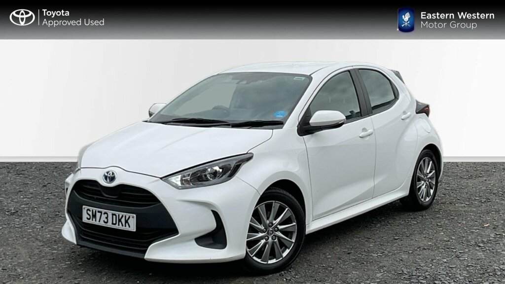 Toyota Yaris 1.5 Vvt-h Icon E-cvt Euro 6 Ss SM73DKK White #3