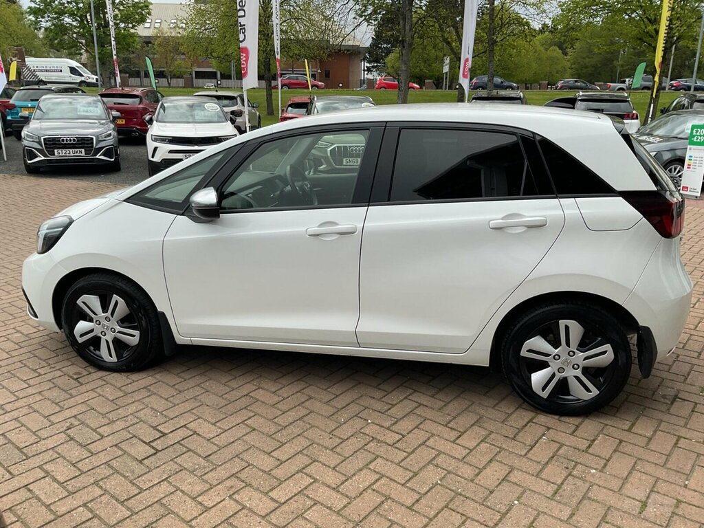 Honda Jazz 1.5 H I-mmd Ex Ecvt Euro 6 Ss ST22HTC White #4