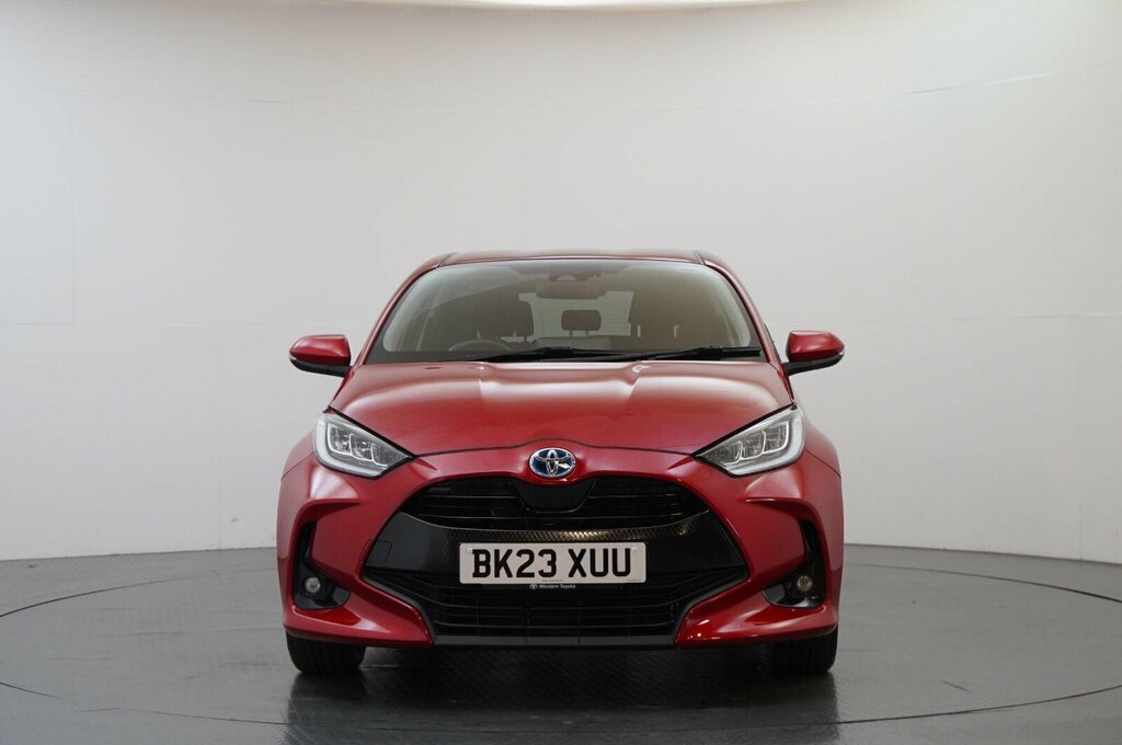 Toyota Yaris 1.5 Vvt-h Design E-cvt Euro 6 Ss BK23XUU Red #2
